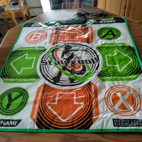 Xbox 360 Dance Dance Revolution DDR Dance Mat Pad Controller Konami