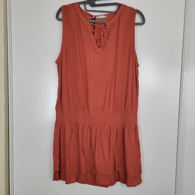 PrAna Women s Seaview Sky Dress in Liqueur sz XL Relaxed Fit Summer Dropped Wais