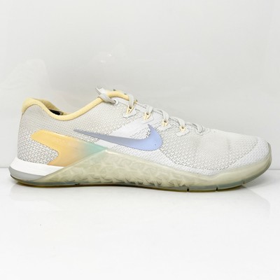 

Nike Womens Metcon 4 AH8184-100 Белые кроссовки кроссовки размер 8,5, Белый, Metcon 4