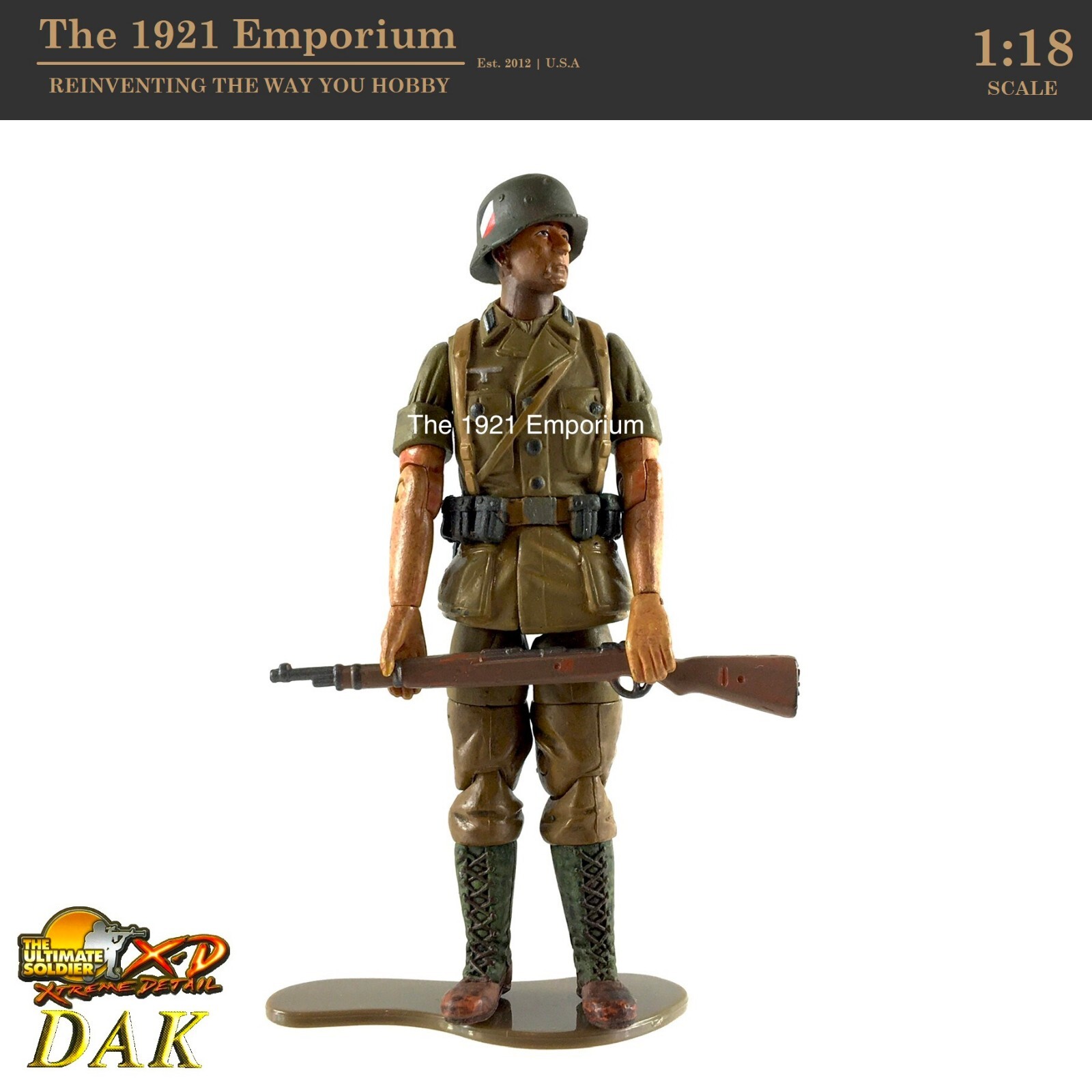 🌴 1:18 21st Century Toys Ultimate Soldier WWII German Army