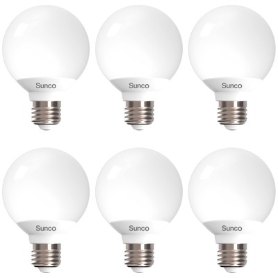 G25 Led For Bathroom Mirror 40w Equivalent 6w 3000k ...