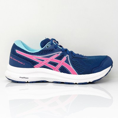 

Женские кроссовки Asics Gel Contend 7 1012B228 синие кроссовки размер 8.5, Синий, Gel Contend 7
