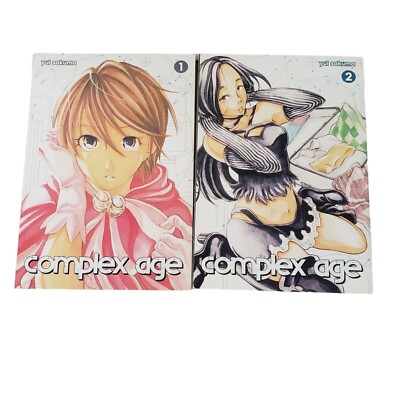 Complex Age Manga Lot of 2 books Vol 1 - 2 By Yui Sakuma English Kodansha Comics