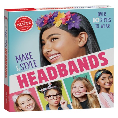 Klutz: Make And Style Headbands, DIY Craft Kit, Multicolor, Kids