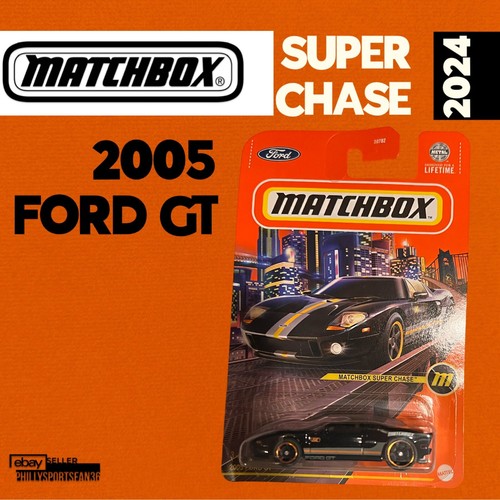 MATTEL - マッチボックス スーパーチェイス 2005 フォード GT FORD CHASE Matchbox Super Chase 2005 Ford GT! First Look!! - YouTube