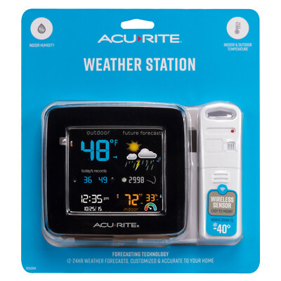 NEW AcuRite Weather Station Wireless Sensor Forecast Indoor/Outdoor (00506W)