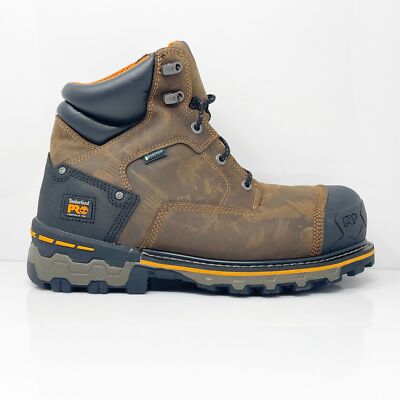 

Мужские водонепроницаемые рабочие ботинки Timberland Pro Boondock 6 дюймов 92615, размер 12 м, Коричневый, Boondock