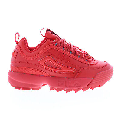 Fila Disruptor II Premium 5XM01807-604 Женские красные кроссовки Lifestyle Обувь