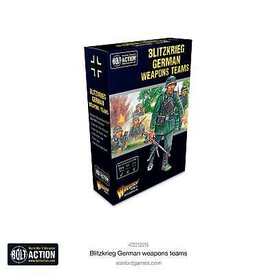 Блицкриг Немецкие оружейные команды Bolt Action Warlord