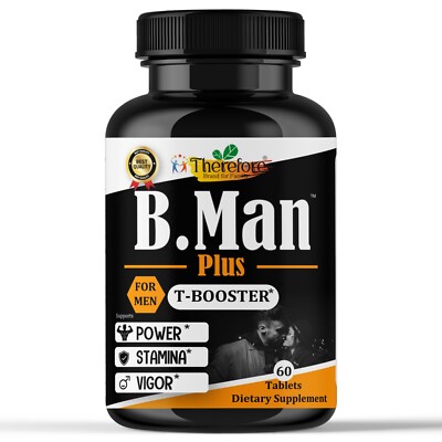 Male Enhancement  Supplement,Testosterone Booster for Men, Energy, Libido 60 Tab
