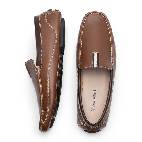 Men's Driving Moccasins Penny Loafers Casual Formal Lightweight Shoes Black 8-13