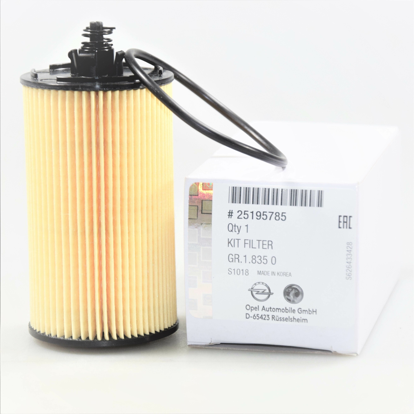 OPEL ORIGINAL Ölfilter 25195785 für Mokka/Mokka-X Bj ab '13 | eBay