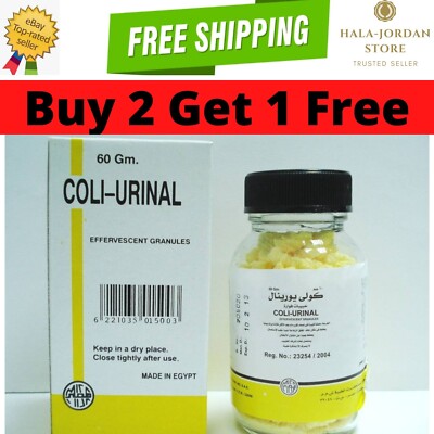 1X Coli-Urinal Effervescent granules Cholecystitis  BUY 2 GET 1 FREE حبيبات فوار