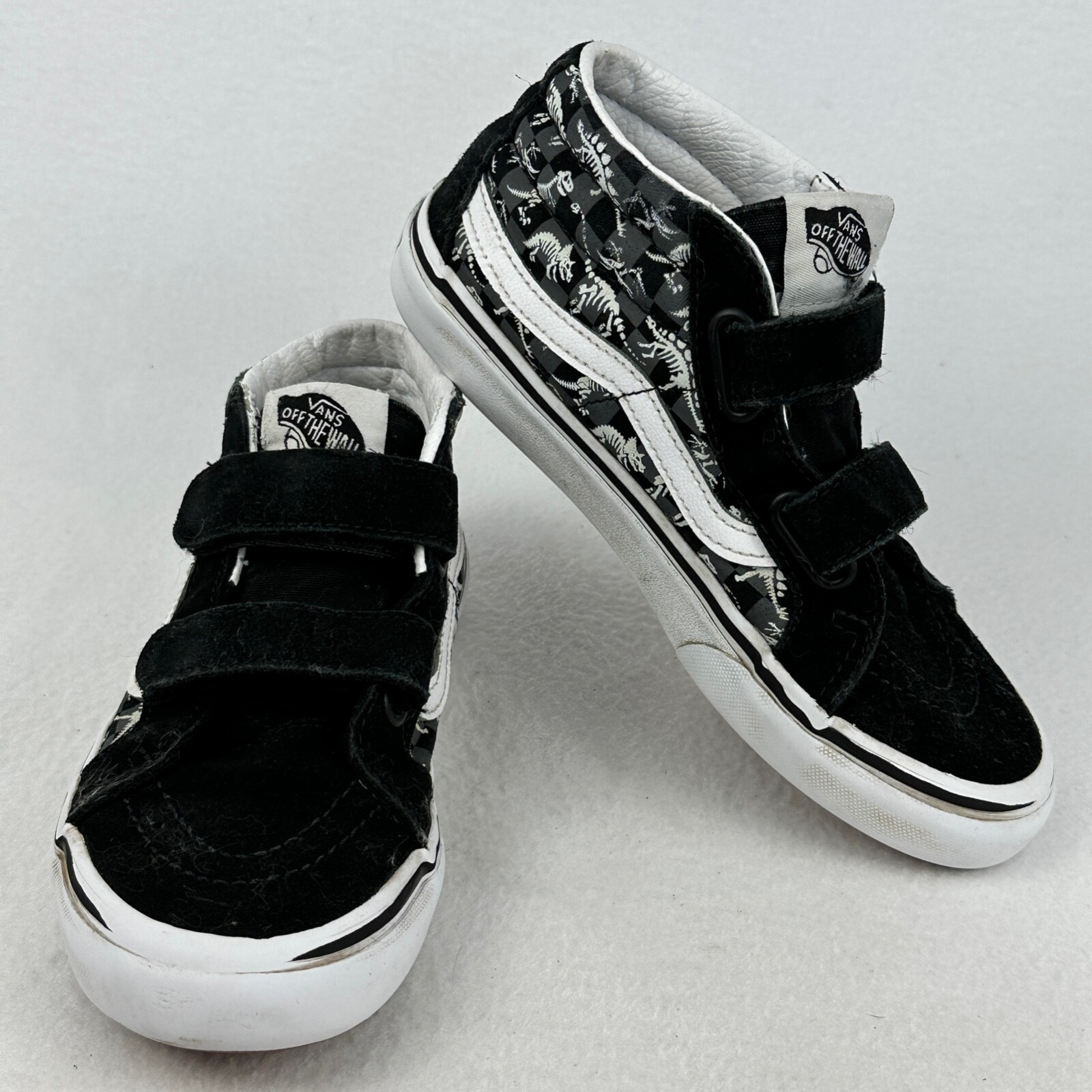 Vans SK8 Glow In The Dark Dinosaur Shoes Sneakers Suade Vans SK8 Glow In The Dark Dinosaur Shoes Sneakers Suade