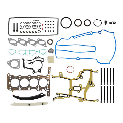 Head Gasket Bolts Set & Timing Chain Kit For Chevrolet Cruze 1.4L Turbo 2011-15