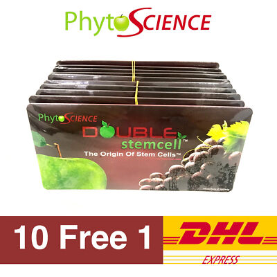 Buy 10 Free 1 Phytoscience Double StemCell stem cell apple grape EXP 2027