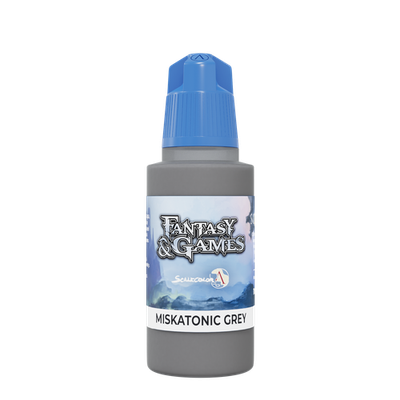Pintura acrílica gris miskatonic SFG-47 para miniaturas - acabado satinado 17 ml