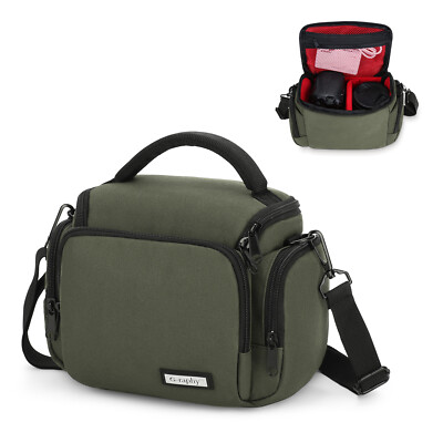 Digital Camera Shoulder Bag DSLR SLR Waterproof Padded Case for Canon Nikon Sony