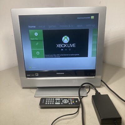 Magnavox 15'' 720p HDTV LCD TV 15MF237S/27 with Remote AC Adapter  Tested Working