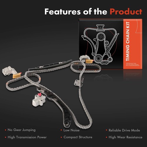 9x Engine Timing Chain Kit for INFINITI G25 2011-2012 Nissan Altima 2007-2014
