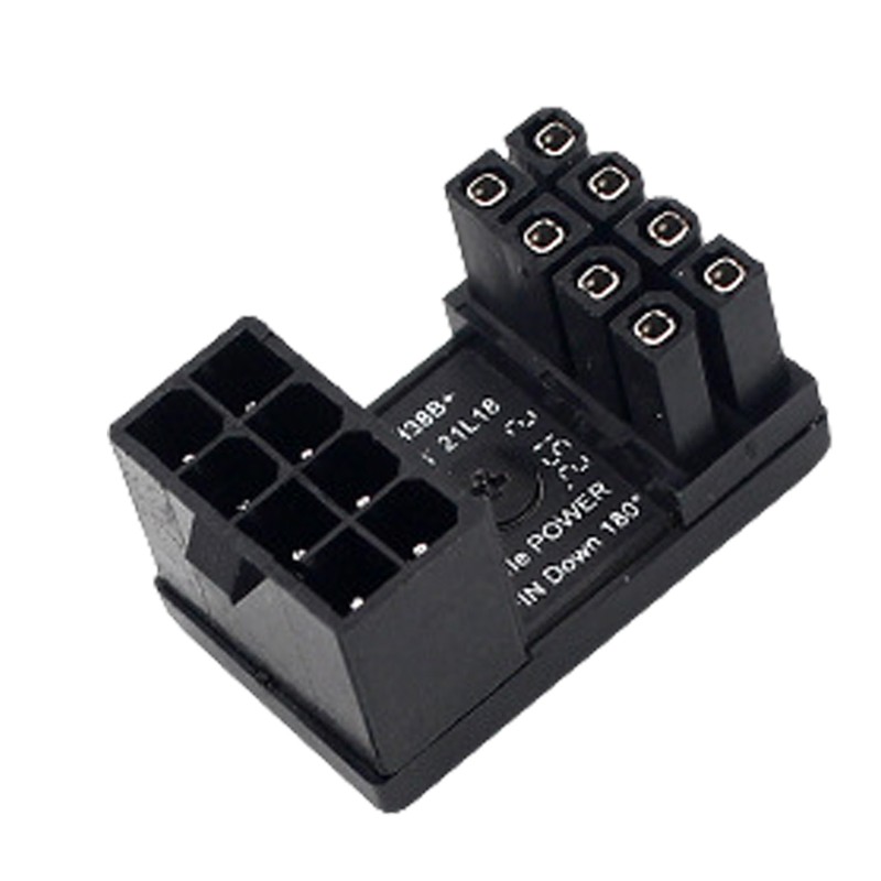 6/8 Pin Power Adapter GPU Power Steering Connector for Desktops Graphics Card
