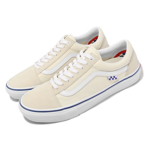 

Vans Skate Old Skool Off White Цвет слоновой кости Мужская обувь унисекс для скейтбординга VN0A5FCBOFW, Белый, Skate Old Skool
