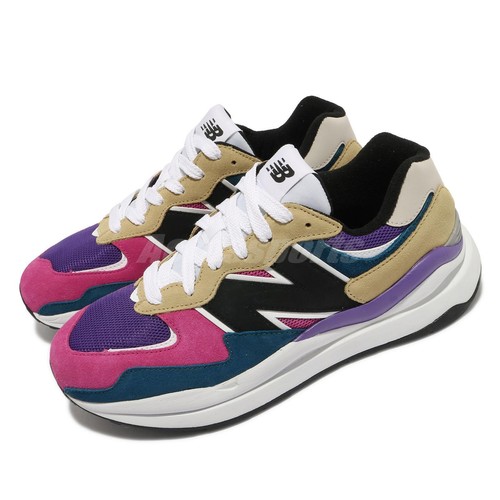 

New Balance 57/40 Белый Розовый Фиолетовый Хаки Черный Мужская повседневная обувь унисекс M5740GB-D, Multi-color, 57/40