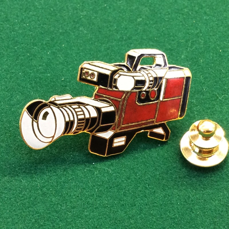 Pin's Folies ❤️French Vintage Enamel Tablo Cinema Movie 