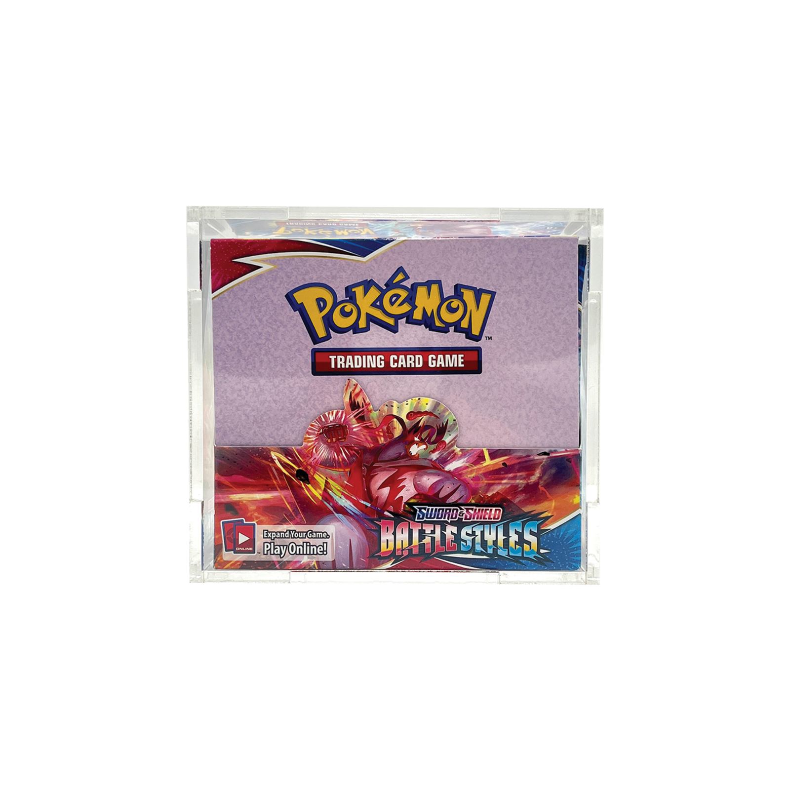 Acrylic Display case for Pokémon TCG Booster Box