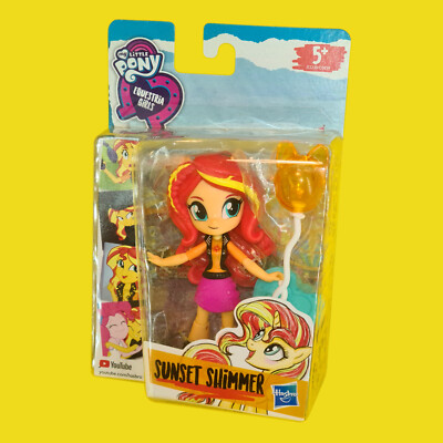 Hasbro My Little Pony Equestria Girls Minis Theme Park Sunset Shimmer Figure NEW