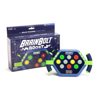 BrainBolt  Boost - Memory Brain Game, Includes 3 Game Modes, For 1 Player, Gi...