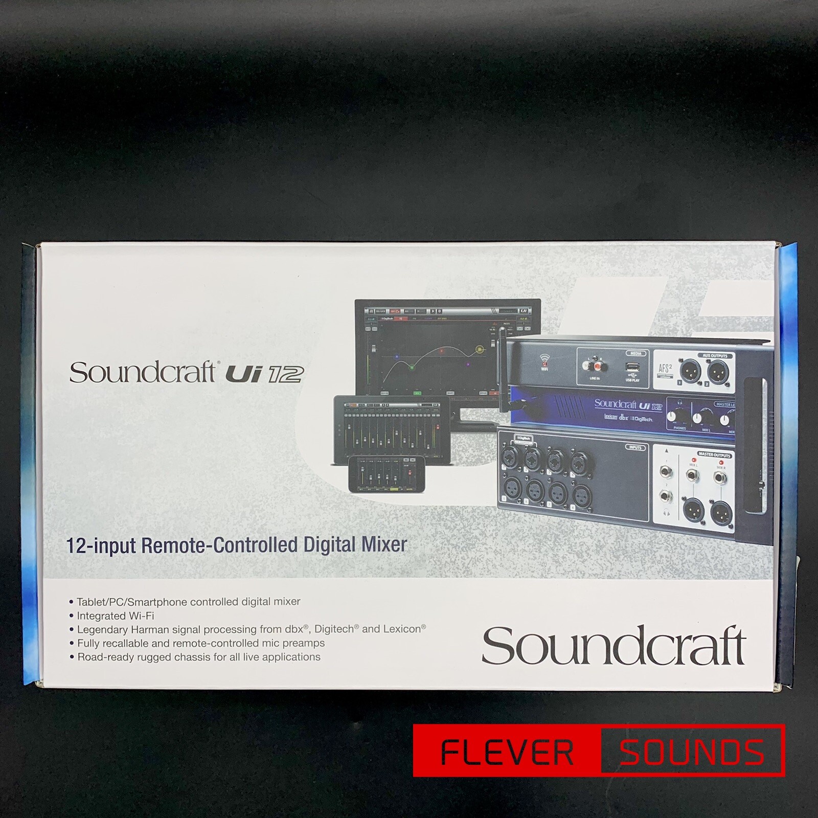 Soundcraft Ui12 Remote Controlled Digital Mixer Ui Series