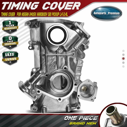 New Engine Timing Chain Cover for Nissan 240SX Hardbody D21 Pickup L4 2