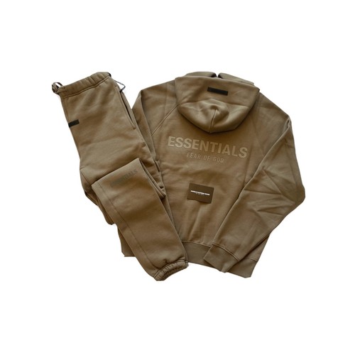 Pre-owned Essentials Fear Of God -  - Hoodie - Harvest - Xxs/s- Brand