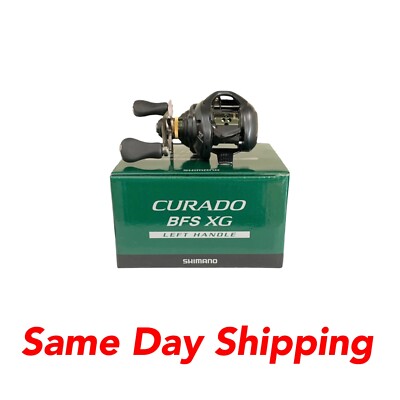 Shimano CURADO BFS Low Profile Reels CUBFSXGL Fishing Left hand