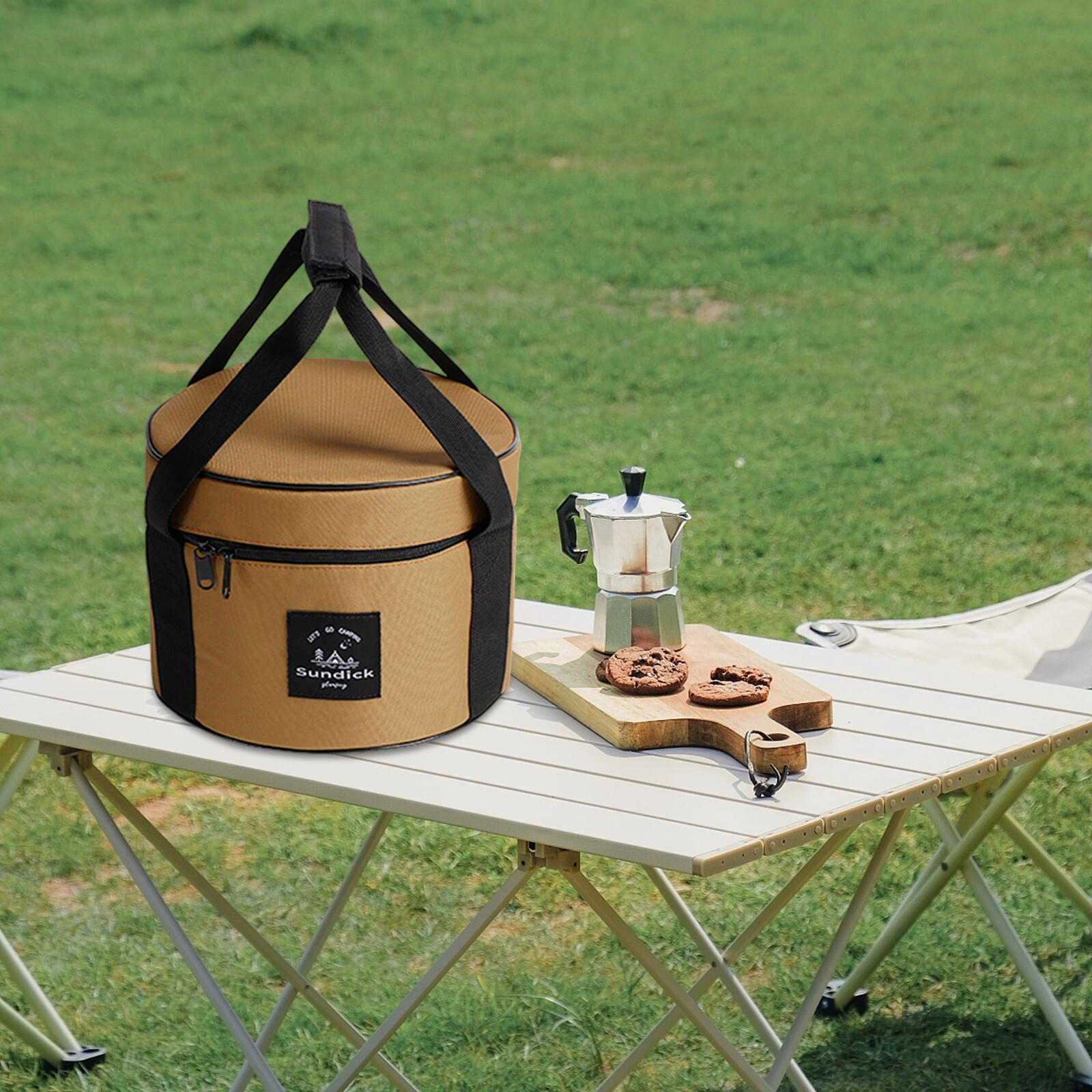 9/14L Camping Tableware Storage Bag Waterproof Pot Storage Bucket Bags Daily Use