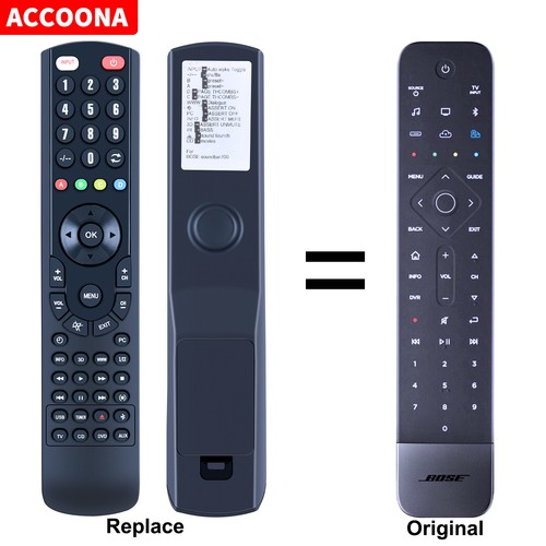 Bose Smart Soundbar 500 / 700 用 リモコン Amazon.com: Bose Soundbar Universal Remote- Remote Control