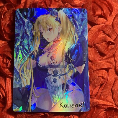 Ereshkigal FATE GRAND ORDER ART GODDESS Waifu HOLO Girl ANIME Card