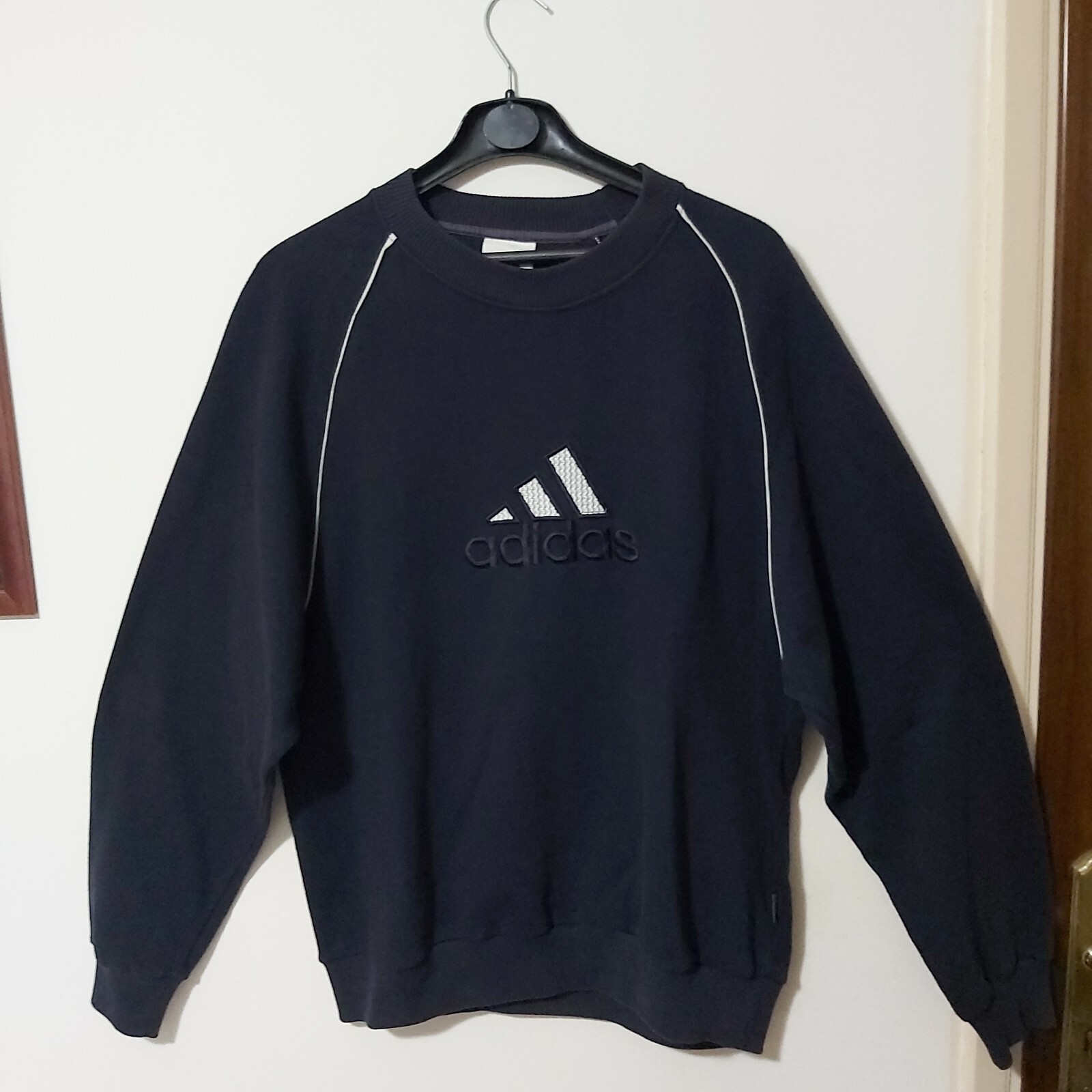 vintage 90s adidas sweat  ナス紺 vintage 90s adidas sweat canada ナス紺