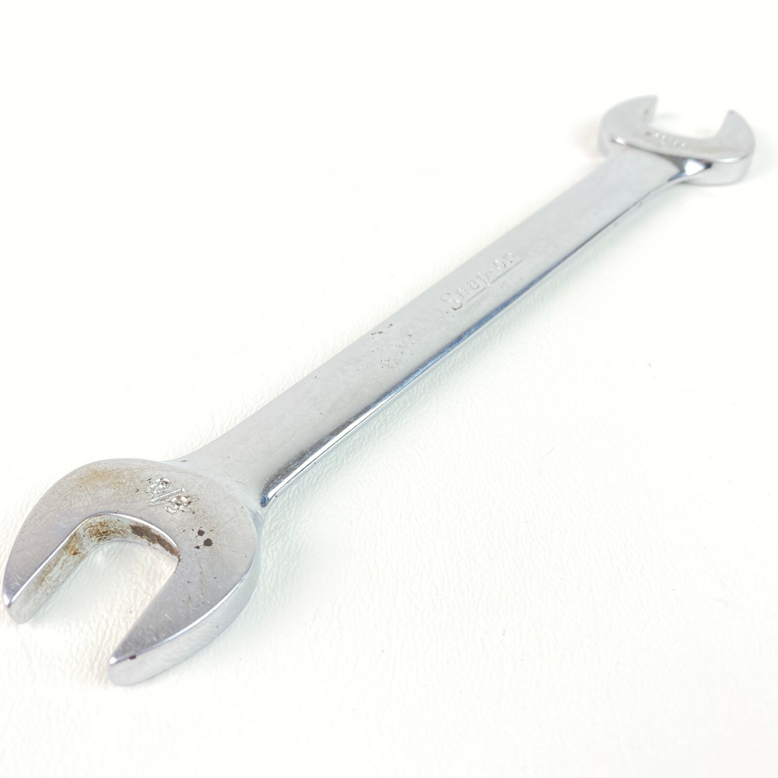 Snapon Tools Vo2022 5/8" X 11/16" Double Open End Wrench Chrome Made