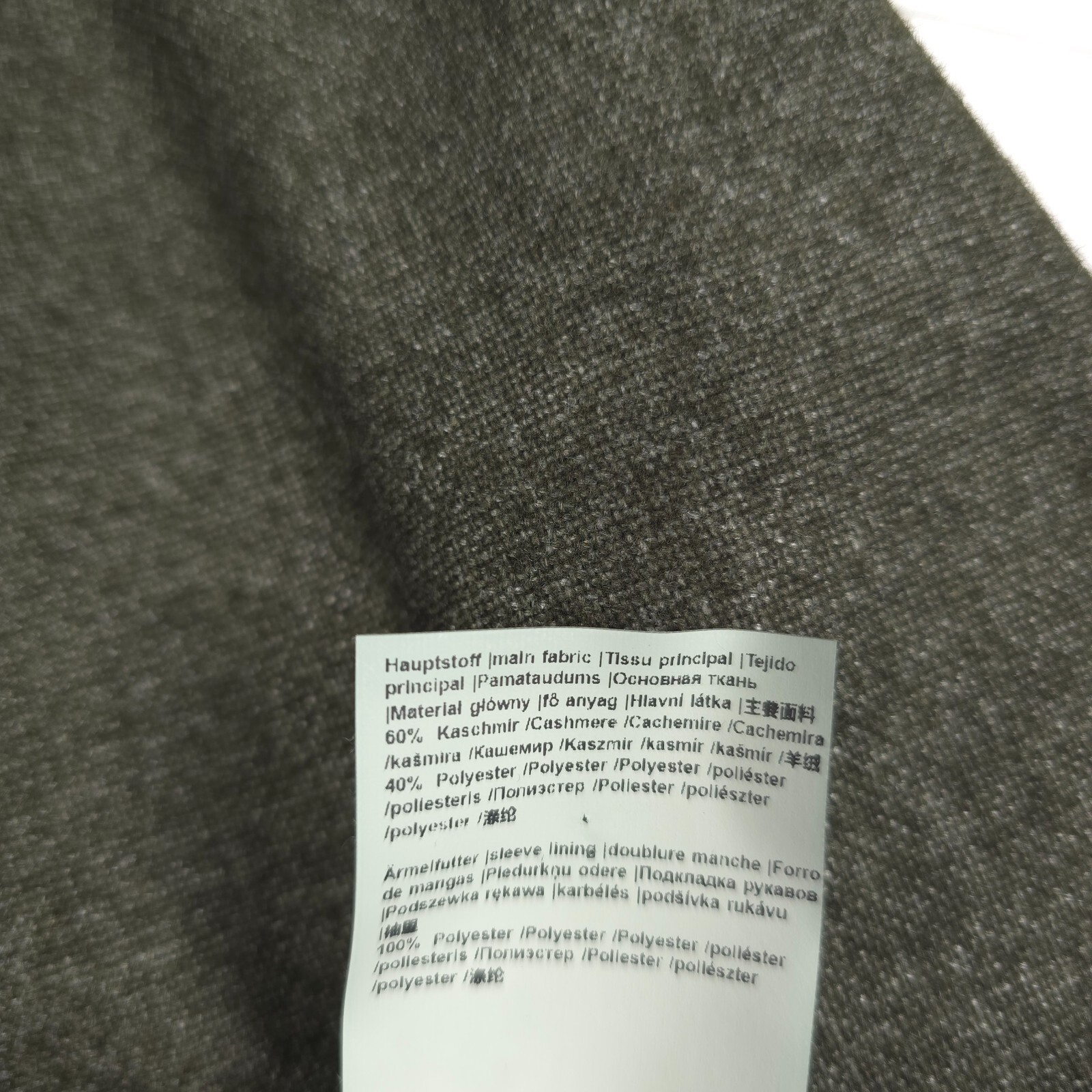 Pre-owned Windsor $1395  Giro D2 Unlined Cashmere Sport Coat Blazer Jacket Mens 40 (eur 50) In Green