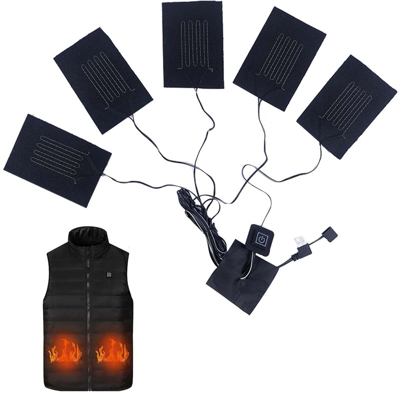 Usb Heating Clothes Pads Electric Heating Pad For Cold Winte