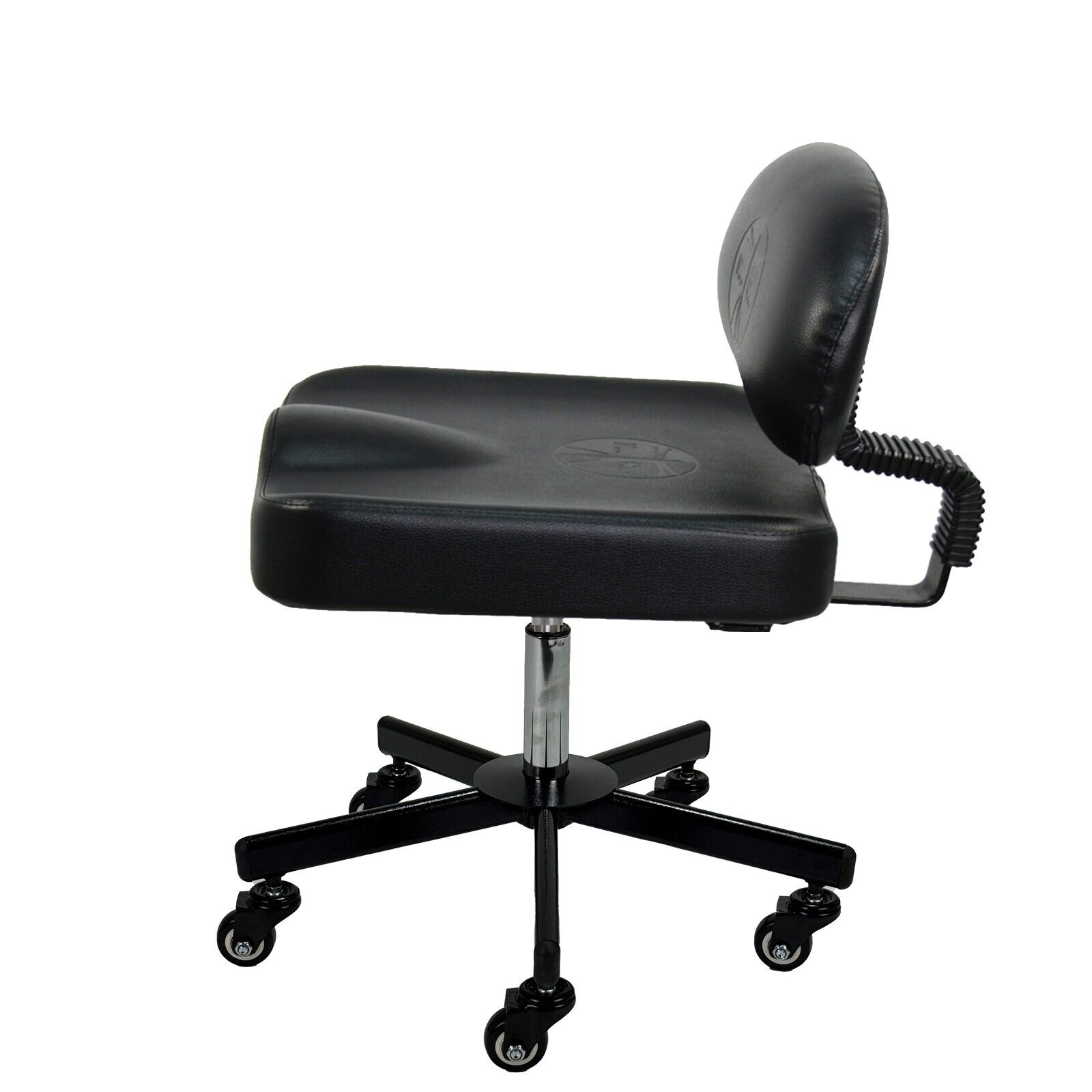 InkBed Ergonomic Adjustable Back Support Artist Technician Stool Studio Chair