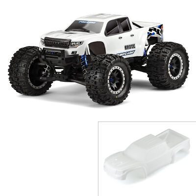 Pro-Line Racing Pre-Cut Brute Bash Armor Body White for X-MAXX PRO351317