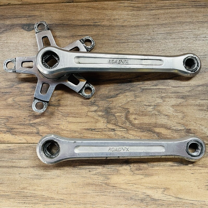 Old School Suntour Road Vx Square Taper BMX Crank Arms 170 110 BCD