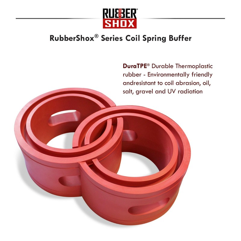 Rubber Shock Absorber Coil Springs Vehicle F/R Buffer Booster Size A RubberShox eBay