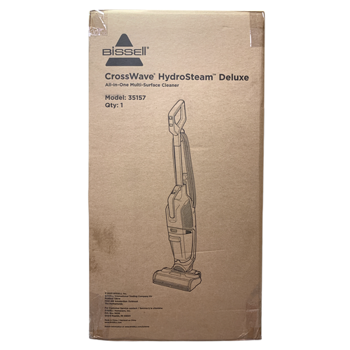 Bissell CrossWave HydroSteam Deluxe All-in-One Multi-Surface Cleaner, 35157