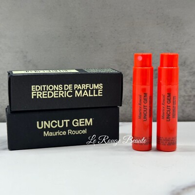 Frederic Malle Uncut Gem Maurice Roucel Eau De Parfum Mini Vial 2Pcs 1.2ml Each