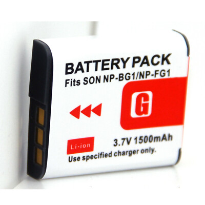 3.7V NP-BG1 Battery For Sony Cyber-shot DSC-W30 DSC-W35 DSC-W40 DSC-W50 DSC-W55