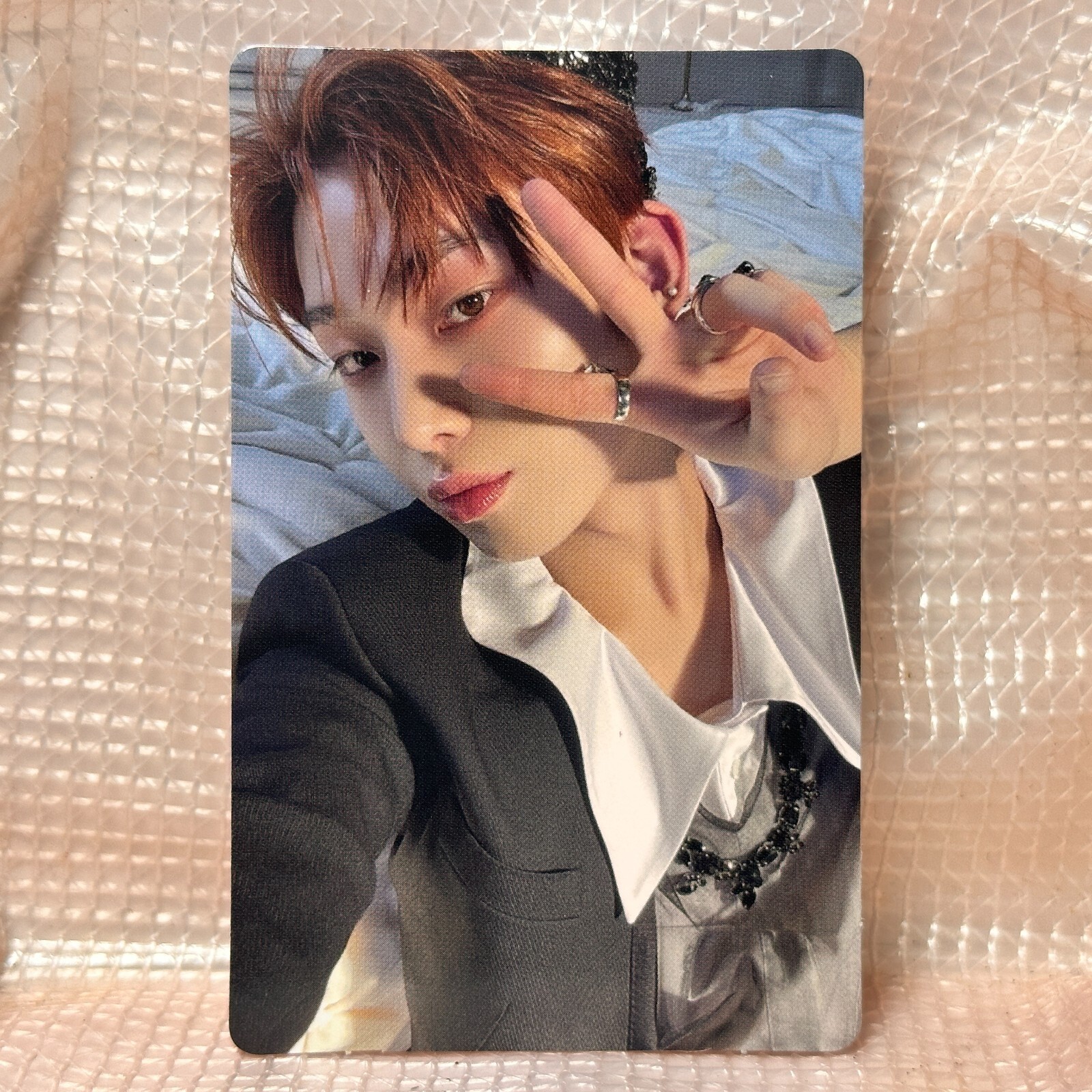 Sunoo Official Photocard Enhypen 4th Mini Album Dark Blood